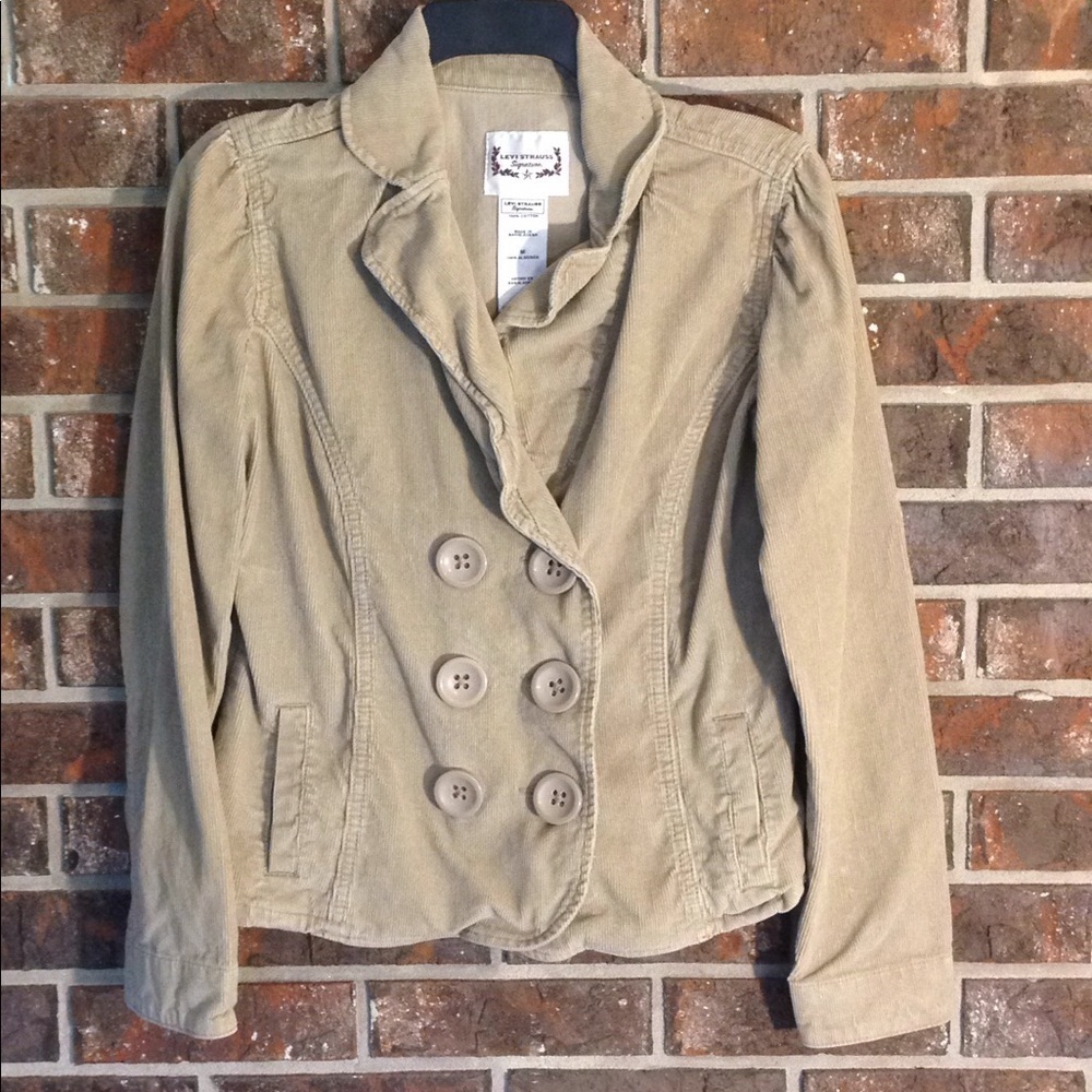 LEVI Strauss Signature Corduroy Jacket Size M
